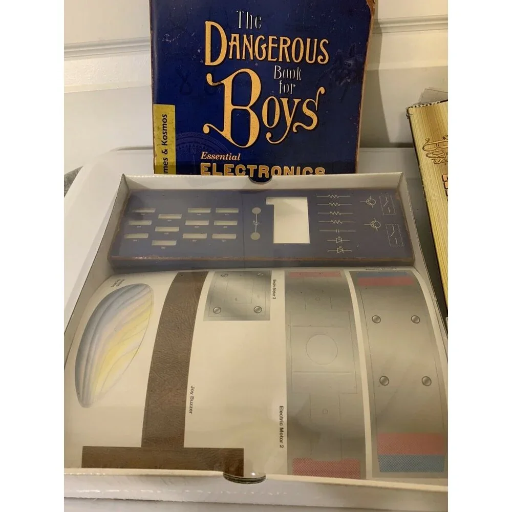 The Dangerous Book for‎ Boys Essential Electronics Kit by Thames and Kosmos